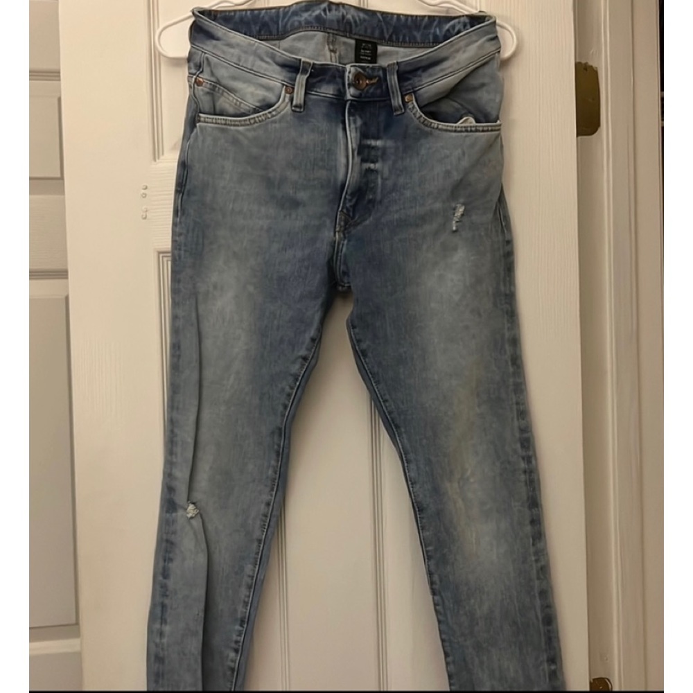 H&M denim skinny jeans mens size 31X32